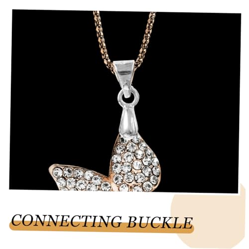 AKOOSY 100 Stück DIY Schmuck Verschlüsse Kettenverbinder Anhänger Clips für Halsketten Armbänder Basteln Vielseitig Verwendbar Langlebig von AKOOSY