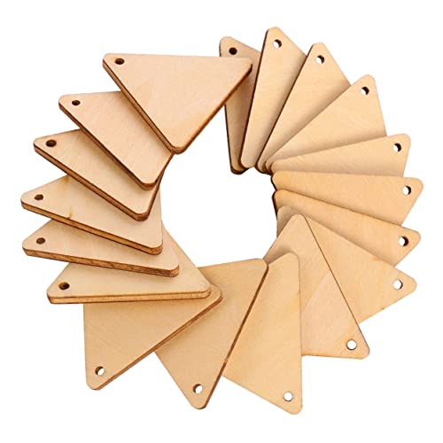 AKOOSY 100 Stück Dreieckholz -Chip -Anhänger geformt Bejewel Stichworte bescherung weihnachten geldgeschenke weihnachten bastel dekoration Anhänger aus Holz Holzausschnitte Light Brown AKOOSY 100 Stück Dreieckholz -Chip -Anhänger geformt Bejewel Stichworte bescherung weihnachten geldgeschenke weihnachten bastel dekoration Anhänger aus Holz Holzausschnitte Light Brown von AKOOSY