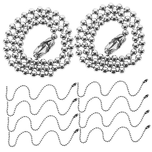 AKOOSY 100 Stück Etiketten Schild Reize Perlenbesetzte Schlüsselanhänger Multi Stichworte Tag-kette Schlüsselketten Id-schlüsselband Lanyards Schlüsselhalter Das Etikett Eisen von AKOOSY