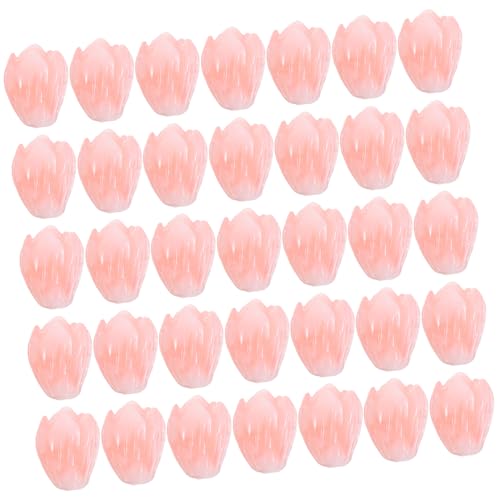 AKOOSY 100 Stück Geschnitzte Jasminblumenperlen Korallenoptik Lose Perlen für Schmuckherstellung Armband Halskette DIY Bastelbedarf Hellrosa AKOOSY 100 Stück Geschnitzte Jasminblumenperlen Korallenoptik Lose Perlen für Schmuckherstellung Armband Halskette DIY Bastelbedarf Hellrosa von AKOOSY