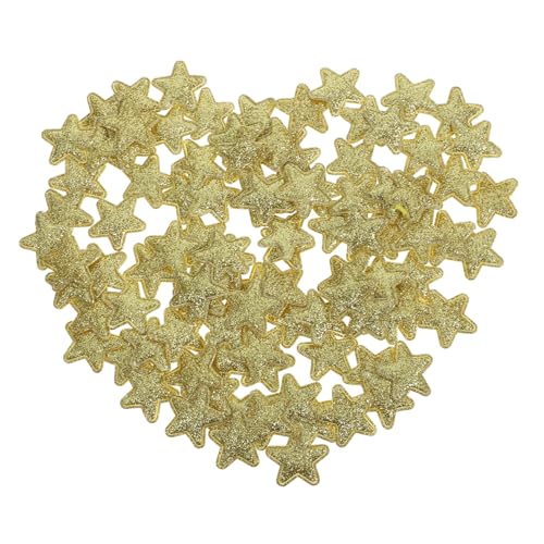 AKOOSY 100 Stück Goldene Stoffstern Aufnäher DIY Applikationen Selbstklebend für Kleidung Dekoration Weihnachtsaccessoires Kreative Textilflicken Weich und Modisch AKOOSY 100 Stück Goldene Stoffstern Aufnäher DIY Applikationen Selbstklebend für Kleidung Dekoration Weihnachtsaccessoires Kreative Textilflicken Weich und Modisch von AKOOSY
