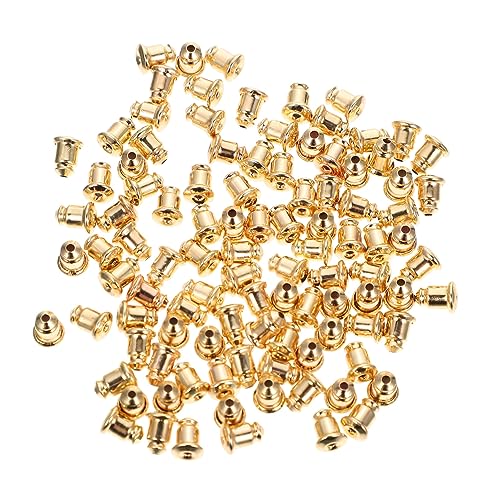 AKOOSY 100 Stück Kupfer Ohrstecker Verschlüsse Ohrstecker Stopper Sicherer Ohrring Schutz DIY Schmuckzubehör Leicht und Praktisch für Ohrringherstellung AKOOSY 100 Stück Kupfer Ohrstecker Verschlüsse Ohrstecker Stopper Sicherer Ohrring Schutz DIY Schmuckzubehör Leicht und Praktisch für Ohrringherstellung von AKOOSY