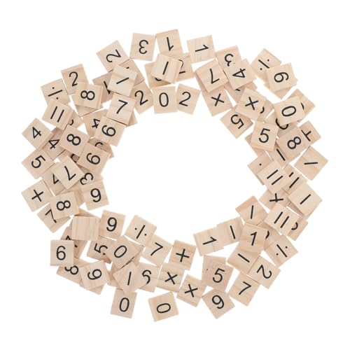 AKOOSY 100 Stück Mathematik Lehrmittel Holzspäne Mathematik Zählspielzeug Zahlenblock Berechnung Lernspielzeug Holzblöcke Frühes Lernspielzeug Bildung Mathematik Beige AKOOSY 100 Stück Mathematik Lehrmittel Holzspäne Mathematik Zählspielzeug Zahlenblock Berechnung Lernspielzeug Holzblöcke Frühes Lernspielzeug Bildung Mathematik Beige von AKOOSY