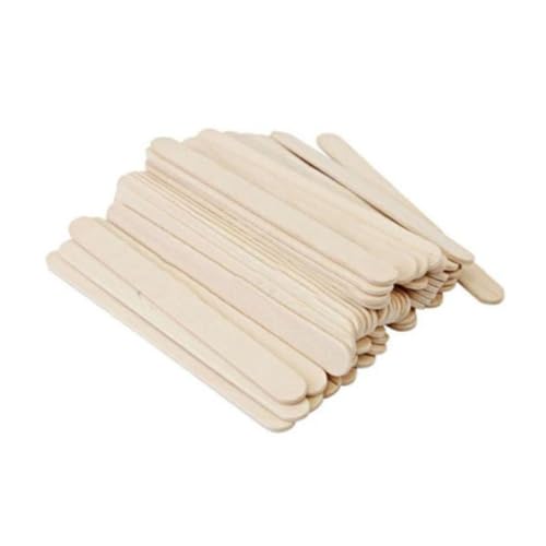 AKOOSY 100 Stück Naturfarbene Holzstäbchen für DIY Bastelprojekte für Kreative Arbeiten Gruppenaktivitäten und Schulprojekte AKOOSY 100 Stück Naturfarbene Holzstäbchen für DIY Bastelprojekte für Kreative Arbeiten Gruppenaktivitäten und Schulprojekte von AKOOSY