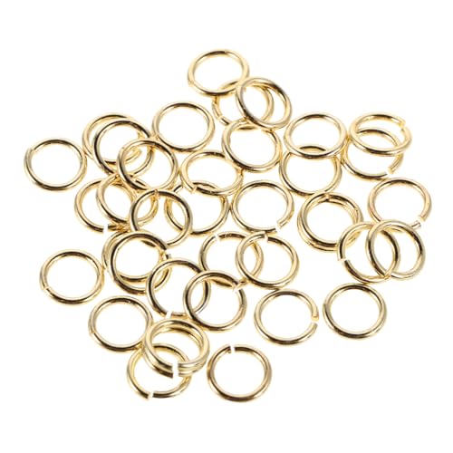 AKOOSY 100 Stück Offene Biegeringe: Schmuckherstellungszubehör Zum Basteln Von Halsketten Und Armbändern – Verbindungsanhänger Für Diy-schmuckprojekte von AKOOSY