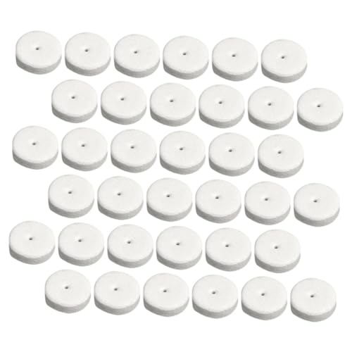 AKOOSY 100 Stück Ohrstecker Schutzpolster Runde Schaumstoff Pads für Ohrringe Earring Protection Pads für DIY Schmuckliebhaber von AKOOSY