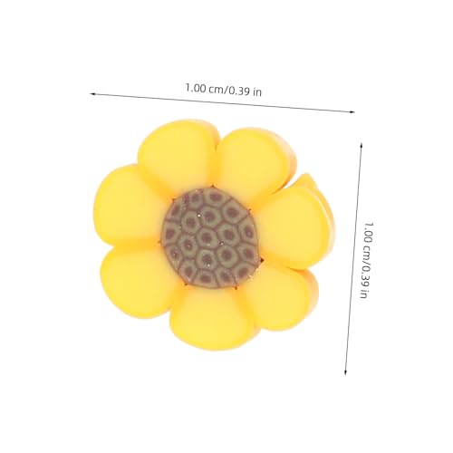 AKOOSY 100 Stück Polymer Clay Perlen Weiche DIY Bastelperlen für Schmuckherstellung Langlebige Tonperlen für Armbänder Halsketten Bastelprojekte Vielseitige Schmuck Accessoires von AKOOSY