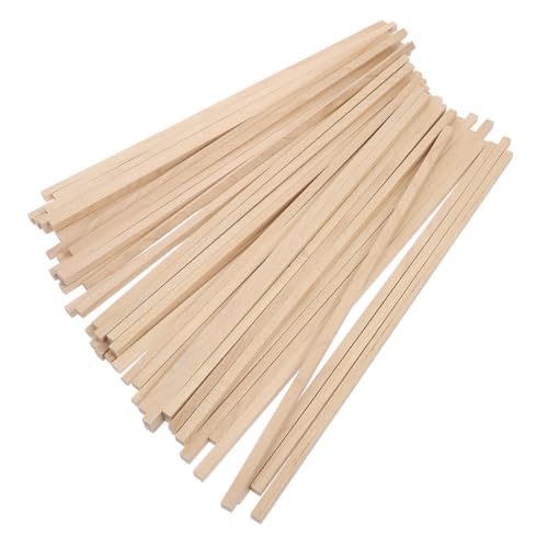 AKOOSY 100 Stück Quadratische Holzstäbe Lang Robustes Holz DIY Handwerksmaterial Sichere Kanten Leicht Zuschneidbar für Modellbau Basteln und Kreative Heimwerkerprojekte AKOOSY 100 Stück Quadratische Holzstäbe Lang Robustes Holz DIY Handwerksmaterial Sichere Kanten Leicht Zuschneidbar für Modellbau Basteln und Kreative Heimwerkerprojekte von AKOOSY