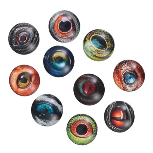 AKOOSY 100 Stück Runde Glas Augenperlen DIY Schmucksteine Selbstklebend Glatt Langlebig Sicher für Basteln Aufkleber Dekoration Handwerk AKOOSY 100 Stück Runde Glas Augenperlen DIY Schmucksteine Selbstklebend Glatt Langlebig Sicher für Basteln Aufkleber Dekoration Handwerk von AKOOSY
