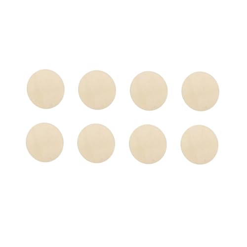 AKOOSY 100 Stück Runde Holzscheiben Glatte Oberfläche Langlebige DIY Holzteile für Malerei Basteln Foto Requisiten Kinderspielzeug und Dekoration AKOOSY 100 Stück Runde Holzscheiben Glatte Oberfläche Langlebige DIY Holzteile für Malerei Basteln Foto Requisiten Kinderspielzeug und Dekoration von AKOOSY