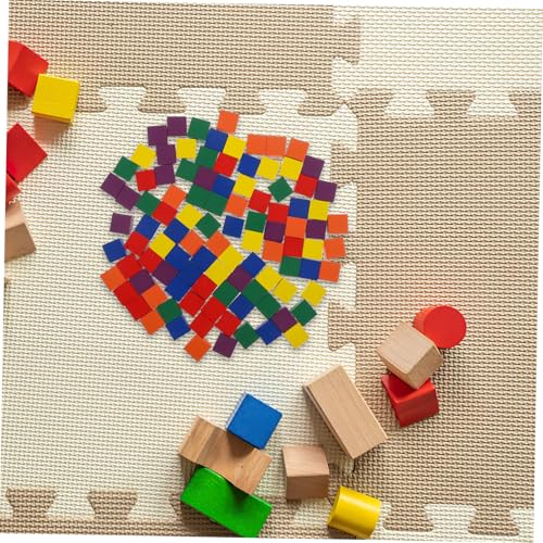 AKOOSY 100 Stück Teiliges Bunte Holzwürfel Kleine Holzbausteine DIY Bastelwürfel für Erwachsene Glatte Splitterfreie Holzblöcke für Kreative Handwerksprojekte und Spielspaß AKOOSY 100 Stück Teiliges Bunte Holzwürfel Kleine Holzbausteine DIY Bastelwürfel für Erwachsene Glatte Splitterfreie Holzblöcke für Kreative Handwerksprojekte und Spielspaß von AKOOSY
