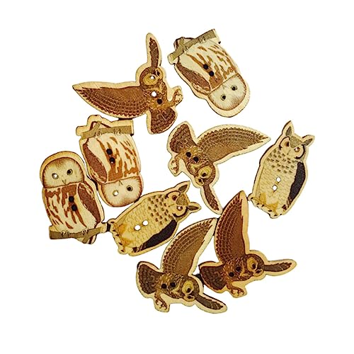 AKOOSY 100Stücke Holzknöpfe Vogelform Löcher Nähmaterial für DIY Projekte Kinderhandwerk Kleidung und Schuhe Vielseitige Holzknöpfe AKOOSY 100Stücke Holzknöpfe Vogelform Löcher Nähmaterial für DIY Projekte Kinderhandwerk Kleidung und Schuhe Vielseitige Holzknöpfe von AKOOSY