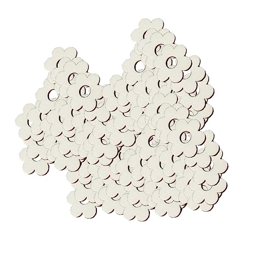 AKOOSY 100Stücke Holzscheiben im Pflaumenblüten Design DIY Bastelzubehör für Party Dekorationen Hochzeit und Zuhause Langlebig und Vielseitig Einsetzbar für Projekte AKOOSY 100Stücke Holzscheiben im Pflaumenblüten Design DIY Bastelzubehör für Party Dekorationen Hochzeit und Zuhause Langlebig und Vielseitig Einsetzbar für Projekte von AKOOSY