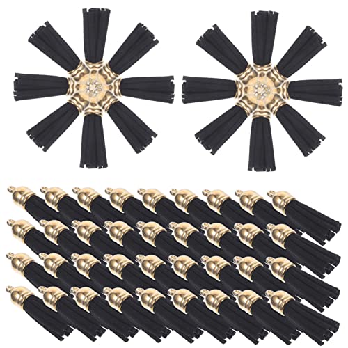 AKOOSY 100Stücke Leder Quasten Anhänger für DIY Schmuckherstellung Farbige Quasten für Schlüsselanhänger Ohrringe und Bastelbedarf Langlebige Accessoires für Kreative Projekte AKOOSY 100Stücke Leder Quasten Anhänger für DIY Schmuckherstellung Farbige Quasten für Schlüsselanhänger Ohrringe und Bastelbedarf Langlebige Accessoires für Kreative Projekte von AKOOSY