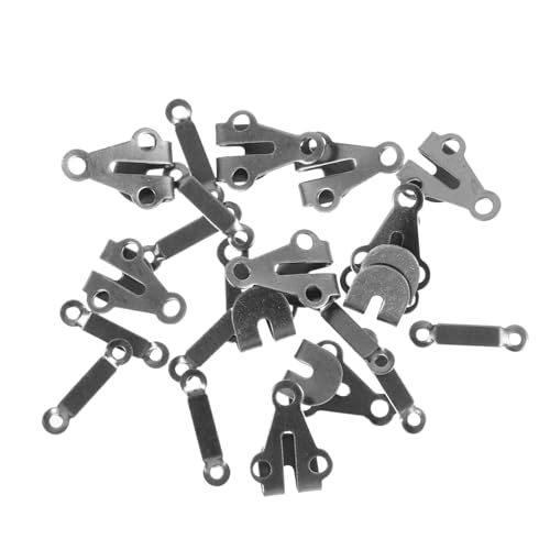 AKOOSY 10Sätze Teiliges Set Nähhaken und Ösen Metallverschluss für Hosen Röcke Kleider DIY Nähzubehör Vielseitig Einsetzbar Langlebig und Tragbar für Projekte AKOOSY 10Sätze Teiliges Set Nähhaken und Ösen Metallverschluss für Hosen Röcke Kleider DIY Nähzubehör Vielseitig Einsetzbar Langlebig und Tragbar für Projekte von AKOOSY