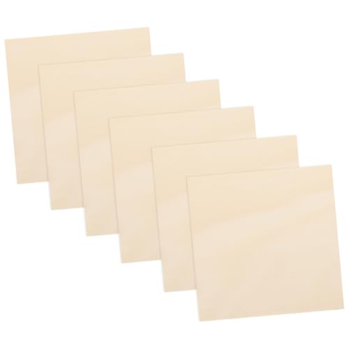 AKOOSY 10Stücke Quadratische Holzplatten für DIY Bastelprojekte Unbehandelte Holzbretter zum Dekorieren und Kunstwerke für Bildungszwecke und Emotionale AKOOSY 10Stücke Quadratische Holzplatten für DIY Bastelprojekte Unbehandelte Holzbretter zum Dekorieren und Kunstwerke für Bildungszwecke und Emotionale von AKOOSY