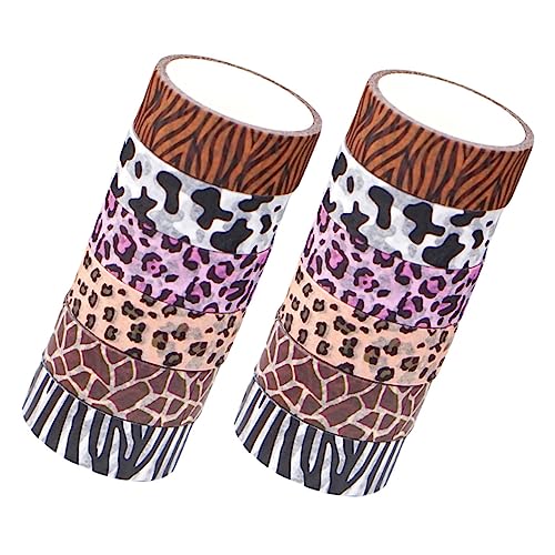 AKOOSY 12 Rollen Tiermuster Washi Tapes Dünnes Dekoratives Klebeband für DIY Basteln Geschenkverpackung Scrapbook Handarbeit Tierdruck Sticker AKOOSY 12 Rollen Tiermuster Washi Tapes Dünnes Dekoratives Klebeband für DIY Basteln Geschenkverpackung Scrapbook Handarbeit Tierdruck Sticker von AKOOSY
