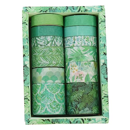 AKOOSY 12 Rollen Washi-Tape-Set PVC Klebeband scrapbooking zubehör DIY Notizbuchband Kalenderzubehörklebeband Wickelband Klebstoff Streifen Scrapbook-Aufkleber Sammelalbum liefert Papier AKOOSY 12 Rollen Washi-Tape-Set PVC Klebeband scrapbooking zubehör DIY Notizbuchband Kalenderzubehörklebeband Wickelband Klebstoff Streifen Scrapbook-Aufkleber Sammelalbum liefert Papier von AKOOSY