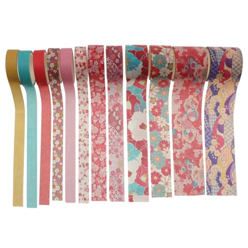 AKOOSY 12 Rollen Washi Tape mit Blumenmuster Dekoratives Bastelpapier für Scrapbooking DIY Tagebuch Handgemachte Aufkleber Leichte Sichere Klebebänder für Notizbuch und AKOOSY 12 Rollen Washi Tape mit Blumenmuster Dekoratives Bastelpapier für Scrapbooking DIY Tagebuch Handgemachte Aufkleber Leichte Sichere Klebebänder für Notizbuch und von AKOOSY