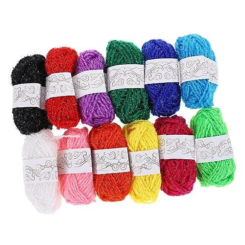 AKOOSY 12 Stück Teiliges Bunte Acrylwolle für DIY Stricken Häkeln Weiche Farbintensive Garne für Handarbeiten Langlebig Hautfreundlich für Bastelprojekte und Kreative Freizeitgestaltung AKOOSY 12 Stück Teiliges Bunte Acrylwolle für DIY Stricken Häkeln Weiche Farbintensive Garne für Handarbeiten Langlebig Hautfreundlich für Bastelprojekte und Kreative Freizeitgestaltung von AKOOSY
