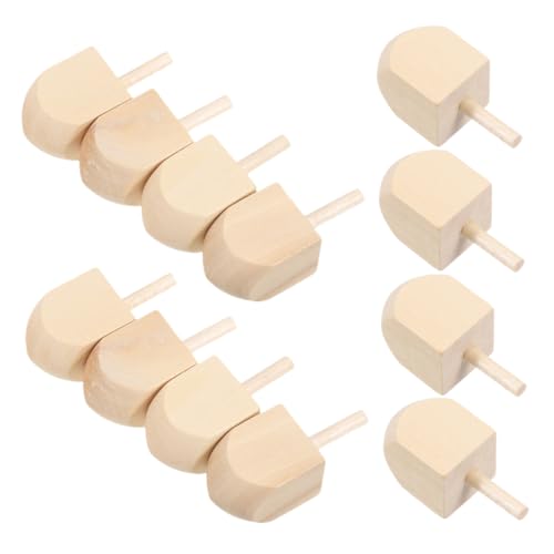 AKOOSY 12 Stück Teiliges Hanukkah Holz Dreidel Unbemalte DIY Spielzeugkreisel für Blanke Holzspindel zum Bemalen Traditionelles Hanukkah Bastelzubehör für Familienfeiern AKOOSY 12 Stück Teiliges Hanukkah Holz Dreidel Unbemalte DIY Spielzeugkreisel für Blanke Holzspindel zum Bemalen Traditionelles Hanukkah Bastelzubehör für Familienfeiern von AKOOSY