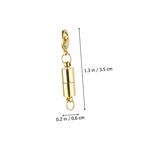 AKOOSY 12 Stück Teiliges Magnetisches Schmuckverschluss Zylindrische Magnetische Karabinerverschlüsse Praktische DIY Accessoires für Halsketten und Armbänder Einfache Montage Modisches AKOOSY 12 Stück Teiliges Magnetisches Schmuckverschluss Zylindrische Magnetische Karabinerverschlüsse Praktische DIY Accessoires für Halsketten und Armbänder Einfache Montage Modisches von AKOOSY