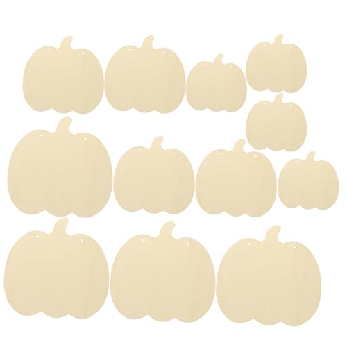 AKOOSY 12 Stück Teiliges Unbemalte Holz Kürbisformen Glatte Oberfläche Vielseitige DIY Holzscheiben für Halloween und Erntedank Dekoration Juteschnur zum Bemalen und Basteln AKOOSY 12 Stück Teiliges Unbemalte Holz Kürbisformen Glatte Oberfläche Vielseitige DIY Holzscheiben für Halloween und Erntedank Dekoration Juteschnur zum Bemalen und Basteln von AKOOSY