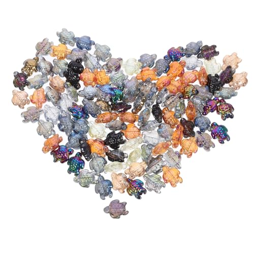 AKOOSY 120 Stück Teiliges Glasperlen Schildkrötenanhänger Glasperlen Auffädeln Schmuckherstellung DIY Armbänder Halsketten Spacer Perlen Robust und Detailreich AKOOSY 120 Stück Teiliges Glasperlen Schildkrötenanhänger Glasperlen Auffädeln Schmuckherstellung DIY Armbänder Halsketten Spacer Perlen Robust und Detailreich von AKOOSY