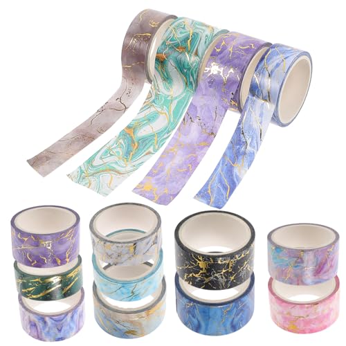 AKOOSY 14 Rollen Marmor Washi Tape Bastelband für Scrapbooking DIY Handwerk Journaling Dekoratives Klebeband ohne Kleberückstände Leicht von Hand Reißbar als Geschenkband und AKOOSY 14 Rollen Marmor Washi Tape Bastelband für Scrapbooking DIY Handwerk Journaling Dekoratives Klebeband ohne Kleberückstände Leicht von Hand Reißbar als Geschenkband und von AKOOSY