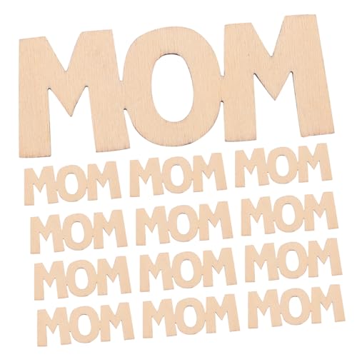 AKOOSY 15 Stück Holzhandwerk Verzierungen Muttertag Mama-Slice-Masse Papier Basteln für Mama wandverkleidung wand polsterung Holzschmuck Mama-Ornament aus Holz Holzmutterscheiben hölzern AKOOSY 15 Stück Holzhandwerk Verzierungen Muttertag Mama-Slice-Masse Papier Basteln für Mama wandverkleidung wand polsterung Holzschmuck Mama-Ornament aus Holz Holzmutterscheiben hölzern von AKOOSY