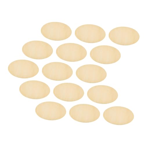 AKOOSY 15 Stück Teiliges Ovales Holzscheiben aus Stabilem Buchenholz Unbehandelte Holzplatten zum Bemalen Basteln Dekorieren und DIY Geschenkideen Vielseitig für Kunstprojekte und AKOOSY 15 Stück Teiliges Ovales Holzscheiben aus Stabilem Buchenholz Unbehandelte Holzplatten zum Bemalen Basteln Dekorieren und DIY Geschenkideen Vielseitig für Kunstprojekte und von AKOOSY