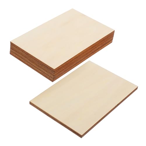 AKOOSY 15 Stück Teiliges Rechteckige Pappelholzplatten Glatte Oberfläche Splintfrei Holzplatten zum Gravieren Basteln Malen DIY Handwerk Stabile Polierte Holzbretter AKOOSY 15 Stück Teiliges Rechteckige Pappelholzplatten Glatte Oberfläche Splintfrei Holzplatten zum Gravieren Basteln Malen DIY Handwerk Stabile Polierte Holzbretter von AKOOSY