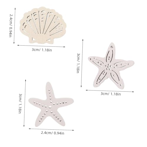 AKOOSY 150 Stück Teiliges Mediterranes Holzdekor mit Muscheln und Seesternen Leichte DIY Wandverzierung im Küstenstil für Wohnzimmer Schlafzimmer Kinderzimmer Kreative Bastelideen AKOOSY 150 Stück Teiliges Mediterranes Holzdekor mit Muscheln und Seesternen Leichte DIY Wandverzierung im Küstenstil für Wohnzimmer Schlafzimmer Kinderzimmer Kreative Bastelideen von AKOOSY