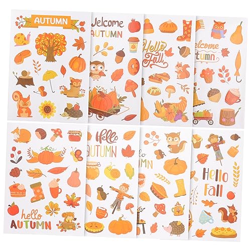 AKOOSY 16 Blatt Teiliges Thanksgiving Fensteraufkleber Statisch Haftend Herbstliche Deko für Party und Klassenzimmer Einfach Anzubringen und Rückstandsfrei Entfernbar für Thanksgiving AKOOSY 16 Blatt Teiliges Thanksgiving Fensteraufkleber Statisch Haftend Herbstliche Deko für Party und Klassenzimmer Einfach Anzubringen und Rückstandsfrei Entfernbar für Thanksgiving von AKOOSY