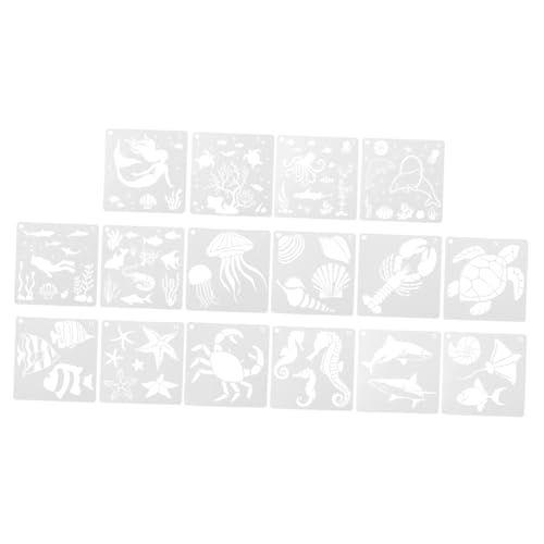 AKOOSY 16 Stück Malerei aushöhlen Vorlage ästhetisch klein Wohnkultur groß Willkommen acrylharz unterschrank tile schablonen Schablone zur Dekoration Schablone für die Wand das Haustier AKOOSY 16 Stück Malerei aushöhlen Vorlage ästhetisch klein Wohnkultur groß Willkommen acrylharz unterschrank tile schablonen Schablone zur Dekoration Schablone für die Wand das Haustier von AKOOSY