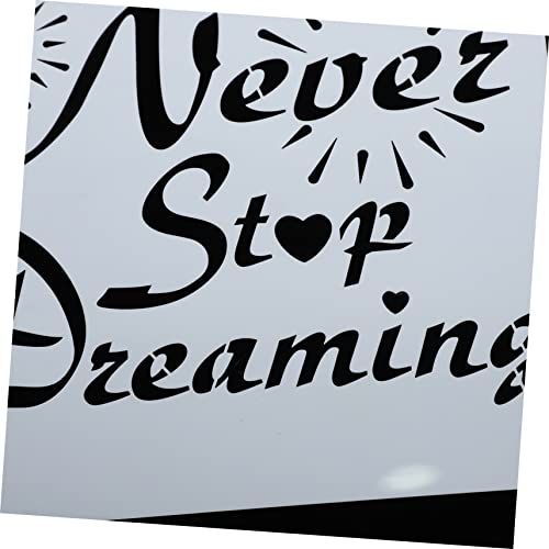 AKOOSY 16 Stück Teiliges Wiederverwendbares Kunststoff Zeichenschablonen mit Inspirierenden Buchstabenmotiven Vielseitig für DIY Wandmalerei Scrapbooking und Kreative Bastelprojekte AKOOSY 16 Stück Teiliges Wiederverwendbares Kunststoff Zeichenschablonen mit Inspirierenden Buchstabenmotiven Vielseitig für DIY Wandmalerei Scrapbooking und Kreative Bastelprojekte von AKOOSY