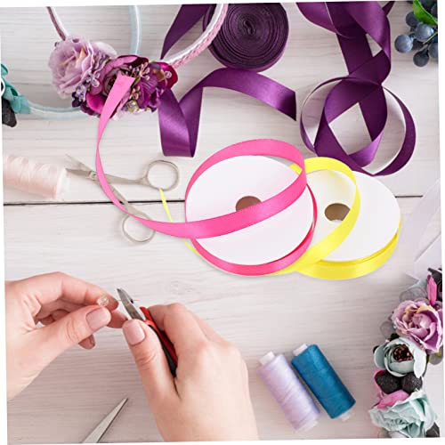 AKOOSY 18 Rollen Teiliges Polyester Satin Geschenkband Bunte Dekorationsbänder zum Basteln für Festival Geschenkverpackung Hochzeits und Partydekoration AKOOSY 18 Rollen Teiliges Polyester Satin Geschenkband Bunte Dekorationsbänder zum Basteln für Festival Geschenkverpackung Hochzeits und Partydekoration von AKOOSY