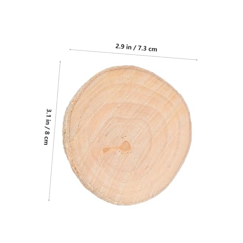 AKOOSY 18 Stück Teiliges Naturbelassene Holzscheiben mit Rinde für Kreative DIY Bastelprojekte Runde Baumscheiben als Dekoration für Zuhause Garten und Handwerkskunst AKOOSY 18 Stück Teiliges Naturbelassene Holzscheiben mit Rinde für Kreative DIY Bastelprojekte Runde Baumscheiben als Dekoration für Zuhause Garten und Handwerkskunst von AKOOSY