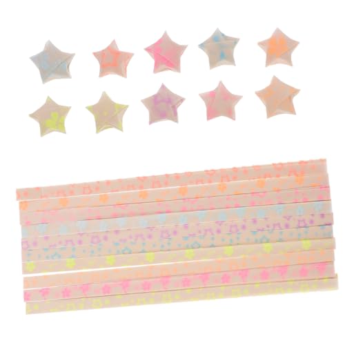 AKOOSY 180 Stück Bunte Origami Papierstreifen für Sterne Faltpapier DIY Basteln Handarbeit Papierstreifen für Sternfalten Party Dekoration und Erwachsene Geeignet AKOOSY 180 Stück Bunte Origami Papierstreifen für Sterne Faltpapier DIY Basteln Handarbeit Papierstreifen für Sternfalten Party Dekoration und Erwachsene Geeignet von AKOOSY
