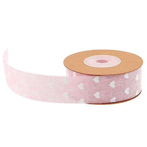 AKOOSY 1Rolle Dekorative Bänder Mit Herzmuster Für Valentinstag Hochwertiges Geschenkband Für DIY Gestaltung Und Verpackung Von Geschenken Hochzeitsdekorationen Und Blumensträußen AKOOSY 1Rolle Dekorative Bänder Mit Herzmuster Für Valentinstag Hochwertiges Geschenkband Für DIY Gestaltung Und Verpackung Von Geschenken Hochzeitsdekorationen Und Blumensträußen von AKOOSY
