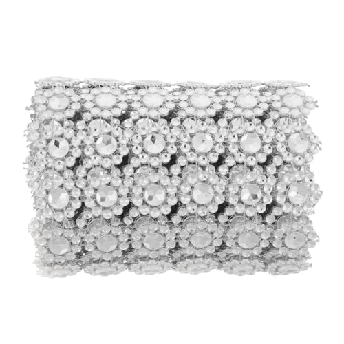 AKOOSY 1Rolle Diamant Mesh Wickelrolle für Kostümbesatz Reihige Schneidbare Dekoborte Strapazierfähigem für DIY Projekte und Geschenkverpackungen AKOOSY 1Rolle Diamant Mesh Wickelrolle für Kostümbesatz Reihige Schneidbare Dekoborte Strapazierfähigem für DIY Projekte und Geschenkverpackungen von AKOOSY