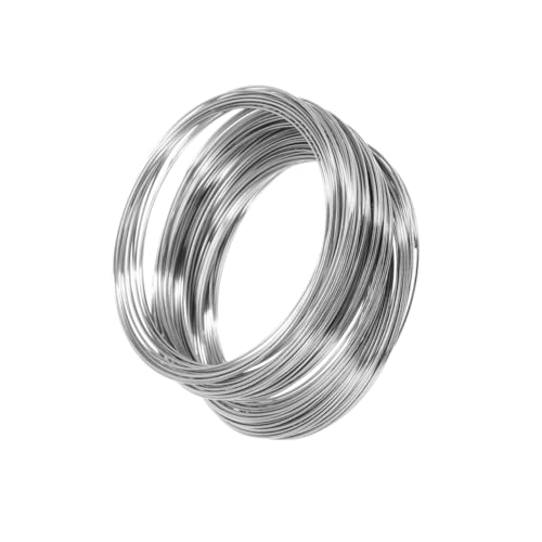 AKOOSY 1Rolle Metall Draht Armband Ringe DIY Material für Schmuckherstellung Langlebig für Kreative Projekte für Frauen AKOOSY 1Rolle Metall Draht Armband Ringe DIY Material für Schmuckherstellung Langlebig für Kreative Projekte für Frauen von AKOOSY