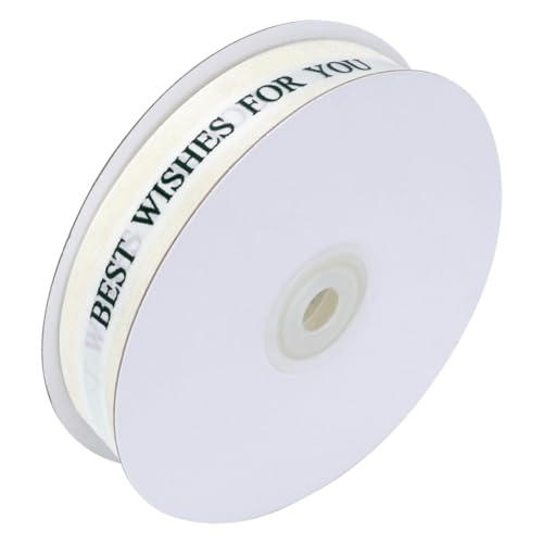 AKOOSY 1Rolle Seidenband für Geschenkverpackungen und DIY Projekte für Hochzeiten Blumensträuße und Dekoration Cremiger Farbe Vielseitig Einsetzbar AKOOSY 1Rolle Seidenband für Geschenkverpackungen und DIY Projekte für Hochzeiten Blumensträuße und Dekoration Cremiger Farbe Vielseitig Einsetzbar von AKOOSY