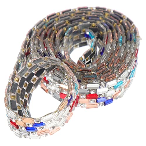 AKOOSY 1Rolle Strasskette Für DIY Dekoration Breit Hitzebeständig Für Kleidung Handyhüllen Geschenkverpackungen Vielseitig Einsetzbar Durchsichtige AKOOSY 1Rolle Strasskette Für DIY Dekoration Breit Hitzebeständig Für Kleidung Handyhüllen Geschenkverpackungen Vielseitig Einsetzbar Durchsichtige von AKOOSY