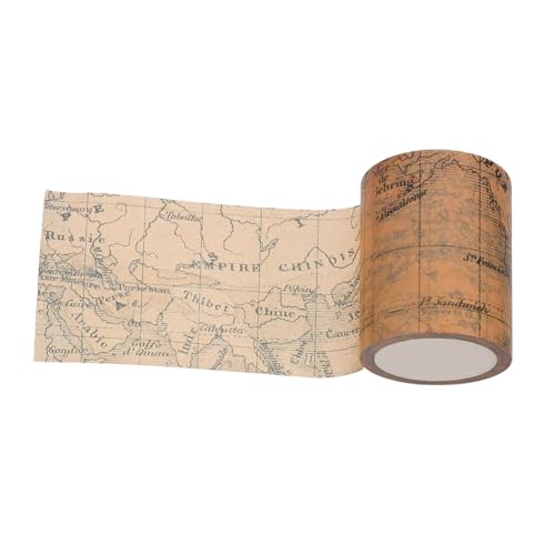 AKOOSY 1Rolle Weltkarte Washi Tape DIY Klebeband für Handwerk Empfindliches und Washi Band für Dekoration und Scrapbooking AKOOSY 1Rolle Weltkarte Washi Tape DIY Klebeband für Handwerk Empfindliches und Washi Band für Dekoration und Scrapbooking von AKOOSY