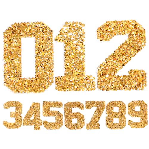 AKOOSY 1Satz Aufnäher zum Aufbügeln Strass Patches für Kleidung DIY Kleidungsdekoration Goldene Einfach zu Verwenden für Shirts Mäntel Hosen AKOOSY 1Satz Aufnäher zum Aufbügeln Strass Patches für Kleidung DIY Kleidungsdekoration Goldene Einfach zu Verwenden für Shirts Mäntel Hosen von AKOOSY