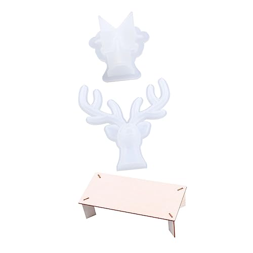 AKOOSY 1Satz DIY Geweih Silikonform Kristall Epoxid Schmuck Ohrringhalter Gießform für Weihnachtsdekoration und Handwerksgeschenke AKOOSY 1Satz DIY Geweih Silikonform Kristall Epoxid Schmuck Ohrringhalter Gießform für Weihnachtsdekoration und Handwerksgeschenke von AKOOSY