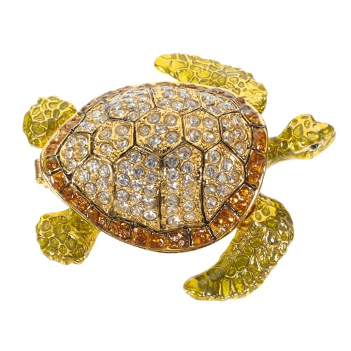 AKOOSY 1Stück Schildkröten Schmuckaufbewahrungsbox Dekorative Schmuckschatulle für Ringe Halsketten Ohrringe Stilvolle Deko für Partys Zuhause AKOOSY 1Stück Schildkröten Schmuckaufbewahrungsbox Dekorative Schmuckschatulle für Ringe Halsketten Ohrringe Stilvolle Deko für Partys Zuhause von AKOOSY