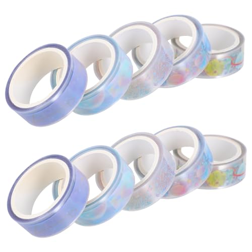 AKOOSY 2 Boxen Boxen Washi Tape Pet Klebeband Transparent Dekoratives Masking Tape für Scrapbooking DIY Basteln Vielseitig Praktisch Modisch mit Traumhimmel Muster AKOOSY 2 Boxen Boxen Washi Tape Pet Klebeband Transparent Dekoratives Masking Tape für Scrapbooking DIY Basteln Vielseitig Praktisch Modisch mit Traumhimmel Muster von AKOOSY