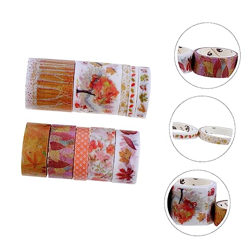 AKOOSY 2 Kartons Washi Tape Boxen Dekoratives Klebeband mit Herbstlichen Mustern Farbenfrohes DIY Scrapbooking Zubehör Vielseitig für Geschenkverpackung Tagebuch und Bastelprojekte AKOOSY 2 Kartons Washi Tape Boxen Dekoratives Klebeband mit Herbstlichen Mustern Farbenfrohes DIY Scrapbooking Zubehör Vielseitig für Geschenkverpackung Tagebuch und Bastelprojekte von AKOOSY